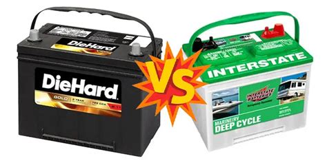 Interstate vs diehard car battery. Things To Know About Interstate vs diehard car battery. 